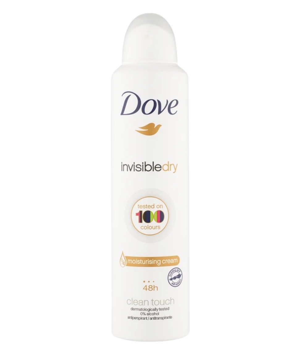 اسپری ضد تعریق زنانه داو 250 میل مدل Invisible dry