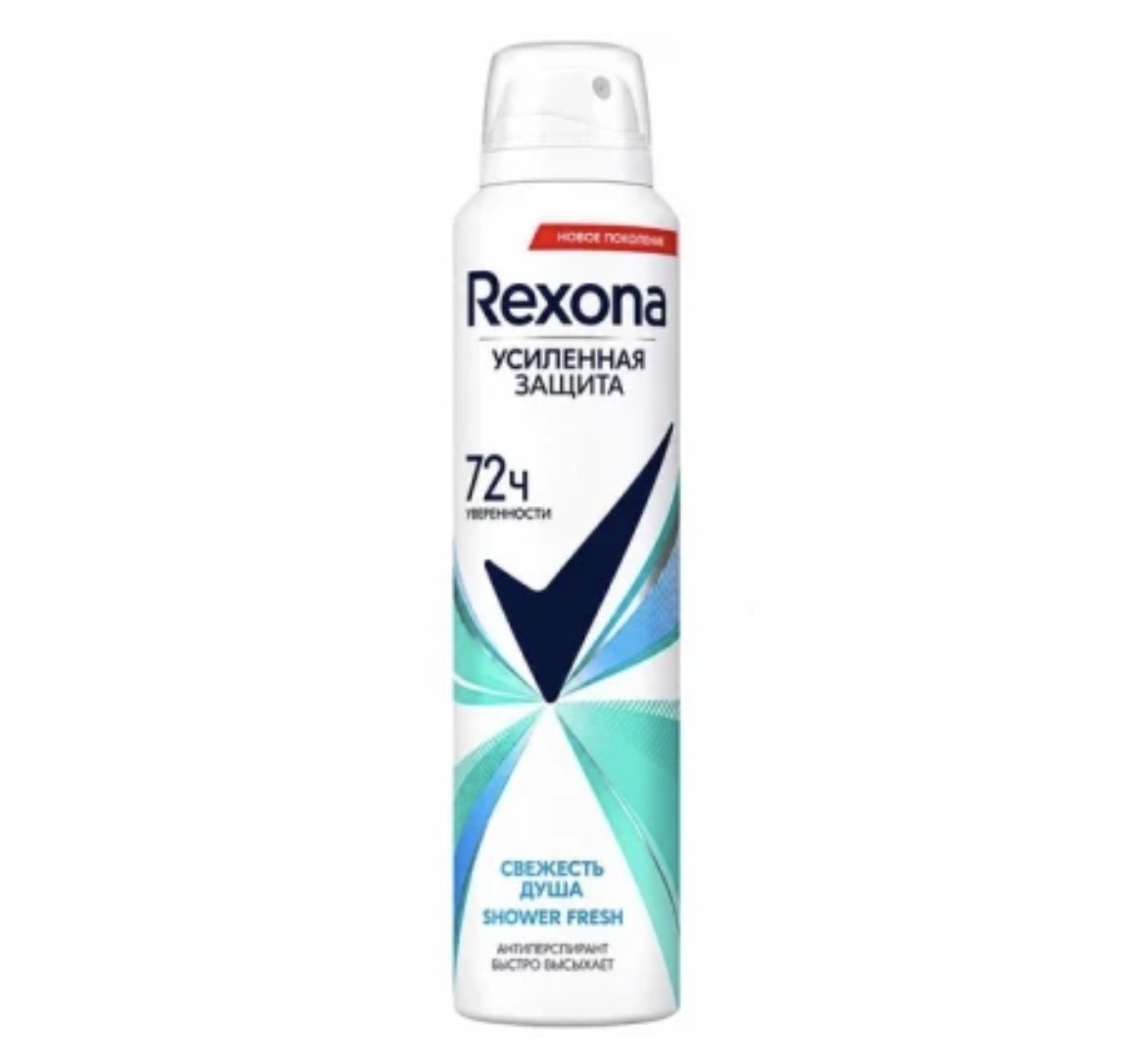 اسپری ضدتعریق رکسونا Shower Fresh - محافظت 72 ساعته. ۲۰۰ میل